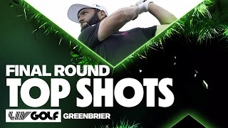 TOP SHOTS Final Round Highlights  LIV Golf Greenbrier [upl. by Octavia]