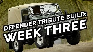 Defender Tribute Build How to Paint a Galvanized Chassis [upl. by Adriena]