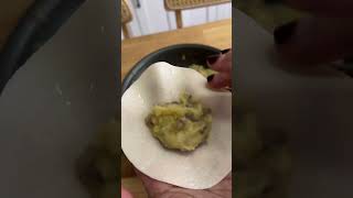 Dumpling Begedil foodie dumpling halal easyrecipe [upl. by Halilad]