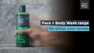 Stress Relief Face  Body Wash  Dove MenCare [upl. by Hump]