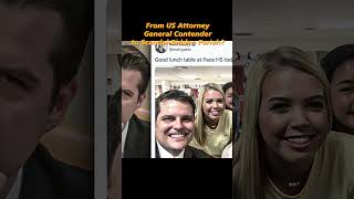 From US Attorney General Contender to ScandalRidden Pariah mattgaetz [upl. by Nnylcaj]