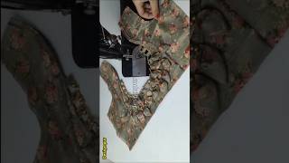 Super blouse design cutting and stitching short video shorts short [upl. by Nekcerb624]