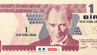 8 Emisyon Türkiye Cumhuriyet Merkez Bankası Banknotları [upl. by Elenahc]