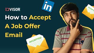 How to reply a job offer email  EdShorts 57 [upl. by Salta169]