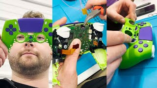 The PS5 Controller Mod Build Process [upl. by Anglo]