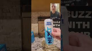 Bud Light Next Review Is this Bud for you budlight shorts [upl. by Inafit]