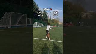 Touch challenge 🎯 soccer football shorts [upl. by Richmal849]