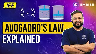 Avogadros Law Explained for JEE Main 2023  Anupam Gupta IIT Delhi  Embibe [upl. by Earesed]