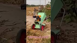 Small mobile crusher corn straw crusher caragana crusher [upl. by Goodwin]