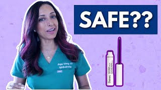 Is Ordinary Lash Serum Safe Eye Doctor Explains [upl. by Ellehcear]