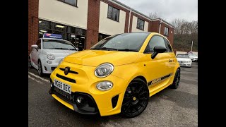 2017 Abarth 595 Turismo 14 TJetRace Yellow48000 miles £8995 [upl. by Burnaby]