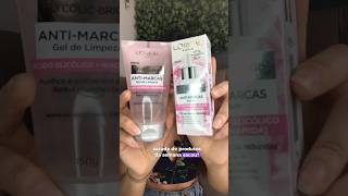 GEL DE LIMPEZA E SÉRUM ANTI MARCAS GLYCOLIC BRIGHT LOREAL lorealparis antimarcas glycolicbright [upl. by Tsui]