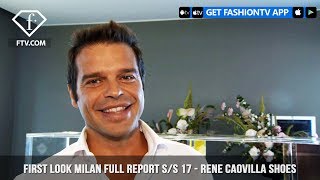 Rene Caovilla Shoes Milan Fashion Week Full Report SpringSummer 2017  FashionTV  FTV [upl. by Aroel18]