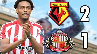 WATFORD 21 SUNDERLAND MATCH REVIEW [upl. by Mitinger]