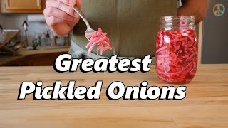 How To Make Pickled Red Onions  Spicy Onions for Tacos [upl. by Hatnamas392]