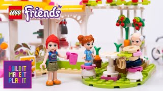 Lego Friends Heartlake City Organic Cafe 41444 Lego Friends 2021 Sets [upl. by Enilecram]