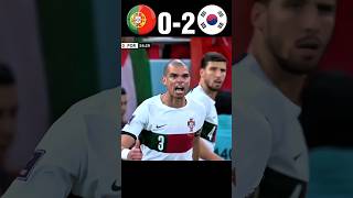 Purtugal Comeback vs South Korea World Cup 2026 🔥 football ronaldo shorts [upl. by Nanreh749]