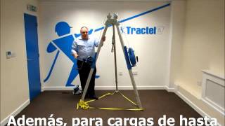 Trípode TRACPODE para espacios confinados de TRACTEL [upl. by Wolfgang451]