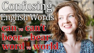 The most commonly confused and mispronounced words in English ESSENTIAL LESSON [upl. by Nytsirc]