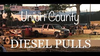 Union County West End Fair Diesel Pulls [upl. by Teufert913]