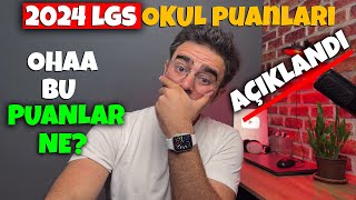 LGS 2024  OHA BU PUANLAR NE ❓LİSE PUANLARI AÇIKLANDI❗ [upl. by Jarin]