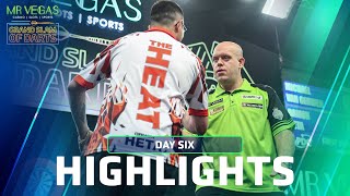 QUARTERFINALISTS CONFIRMED Day Six Highlights  2023 Mr Vegas Grand Slam of Darts [upl. by Byrne891]