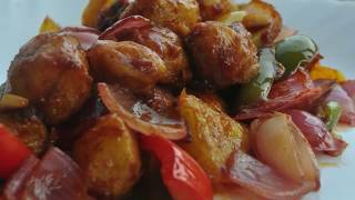 Spicy Chili Potato  Chili Potato Recipe  Spicy Baby Chili Potatoby Mridula [upl. by Lonier]