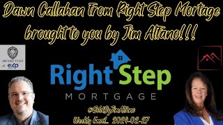 Jim Alfano interviews Dawn Callahan from Right Step Mortgage  Real Estate Insights [upl. by Lehcar]