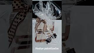 Hediye paketlemeGeschenke verpacken [upl. by Stoffel]