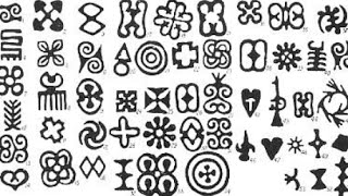 Adinkra Symbols and Adinkra Cloth  Ghana Funerary Tradition [upl. by Euqirne]