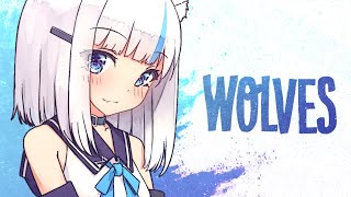 Nightcore  Wolves Lyrics [upl. by Dareg587]