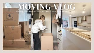 MOVING VLOG 1  Visiting the new house Home shoppinghaul  packing 📦 [upl. by Eocsor]