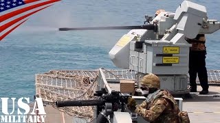 DS30B 30mm機関砲 amp M134ミニガンMk44 イギリス海軍  Royal Navy DS30B 30mm Autocannon amp Mk44 Minigun [upl. by Thurmann]