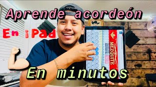 Aprende Acordeon en minutos con este app  cumbia gabacha tutorial  melodybandacordeonclass [upl. by Lucien]