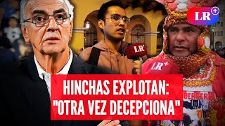 HINCHAS PERUANOS furioso con FOSSATI tras perder contra ECUADOR “¡Qué se vaya”  LR [upl. by Haidabez104]