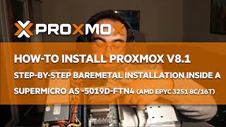 EN How to Install Proxmox 81  Complete stepbystep [upl. by Gunning]