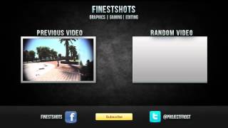 Youtube Video Outro Template psd file included [upl. by Azar]