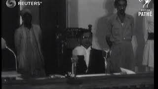 INDIA Trial of Gandhi assassin Nathuram Godse begins in New Delhi 1948 [upl. by Erodeht]