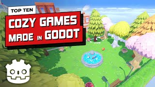 Top 10 COZY Games Made in Godot in 2024 [upl. by Grethel]