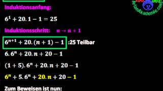 Vollständige Induktion  Video 3 Teilbarkeit [upl. by Gnut]