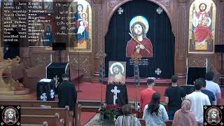 St Mary Coptic Orthodox Church in DFW  Tuesday Pascha 04302023 [upl. by Pich]