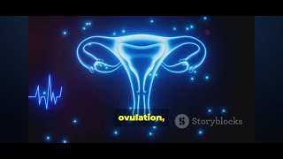 Menstrual Cycle Explained science health education neet facts didyouknow biology [upl. by Illoh]