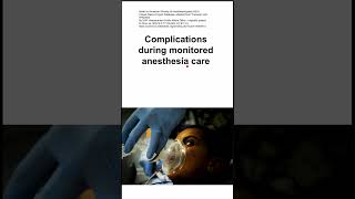 Risk factors for complications during monitored anesthesia care [upl. by Darahs289]