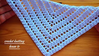 wow❗️vous allez apprécier le résultat de ce châle au crochet élégantcrochet châle pour débutants [upl. by Esmeralda]