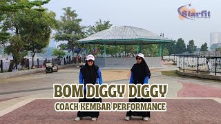 Bom Diggy Diggy By Coach Kembar  Zack Knight  Jasmin Walia [upl. by Asyal]