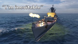 戰艦世界 Neustrashimy 不懼的血牛運功散 World of Warships [upl. by Meerak]