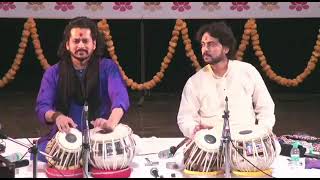 Tabla solo  Shubh Mharaj amp Shri abhishek Mishra  Banaras Gharana [upl. by Alegnave]