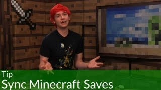 Tip Sync Minecraft Saves to Any Computer [upl. by Laeira]