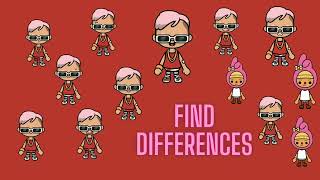 Find difference  Toca life World  Toca Boca [upl. by Doak]