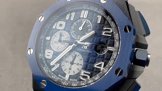 Audemars Piguet Royal Oak Offshore Chronograph 26405CEOOA030CA01 Audemars Piguet Watch Review [upl. by Hwang]